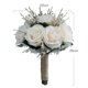 thumbnail image 2 of 2X de Novia para Boda, Ramo de Flores de Rosas Artificiales, Flores para Dama de de Novia, 2 of 5
