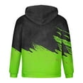 thumbnail image 4 of Honeeladyy Men's Hooded Sweater Non Positioning Color Matching Print Pullover Casual Long Sleeved Top, 4 of 4