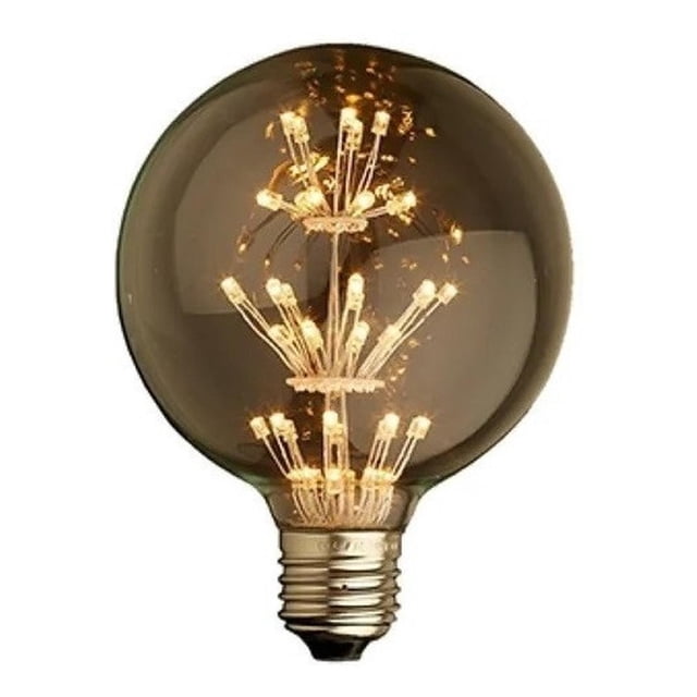 Foco Led Tipo Vintage Globo Ad-2961 3w G95 Adir negro