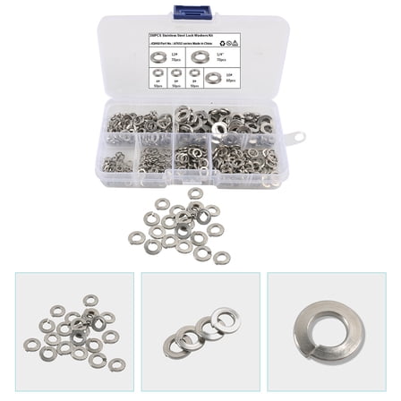 LEORX 350Pcs Washers Set Assorted for Professionals in Automotive Repair