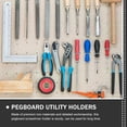thumbnail image 4 of TEHAUX 5Pcs Premium Iron Pegboard Screwdriver Organizer Hooks for Home Office and Garage Storage, 4 of 8