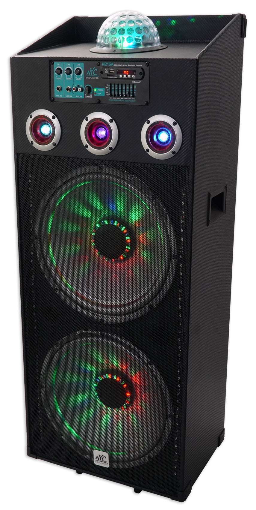 GAS-260-Haut-parleur audio professionnel, 12 pouces, 800W, pour karaoké,  bonne qualité, conférence, performance sur scène, nouveau design