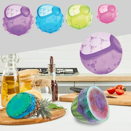 

Banghong 8Pcs Silicone Lids For Fruit Or Bowls Cups Food Cover Set Of Food