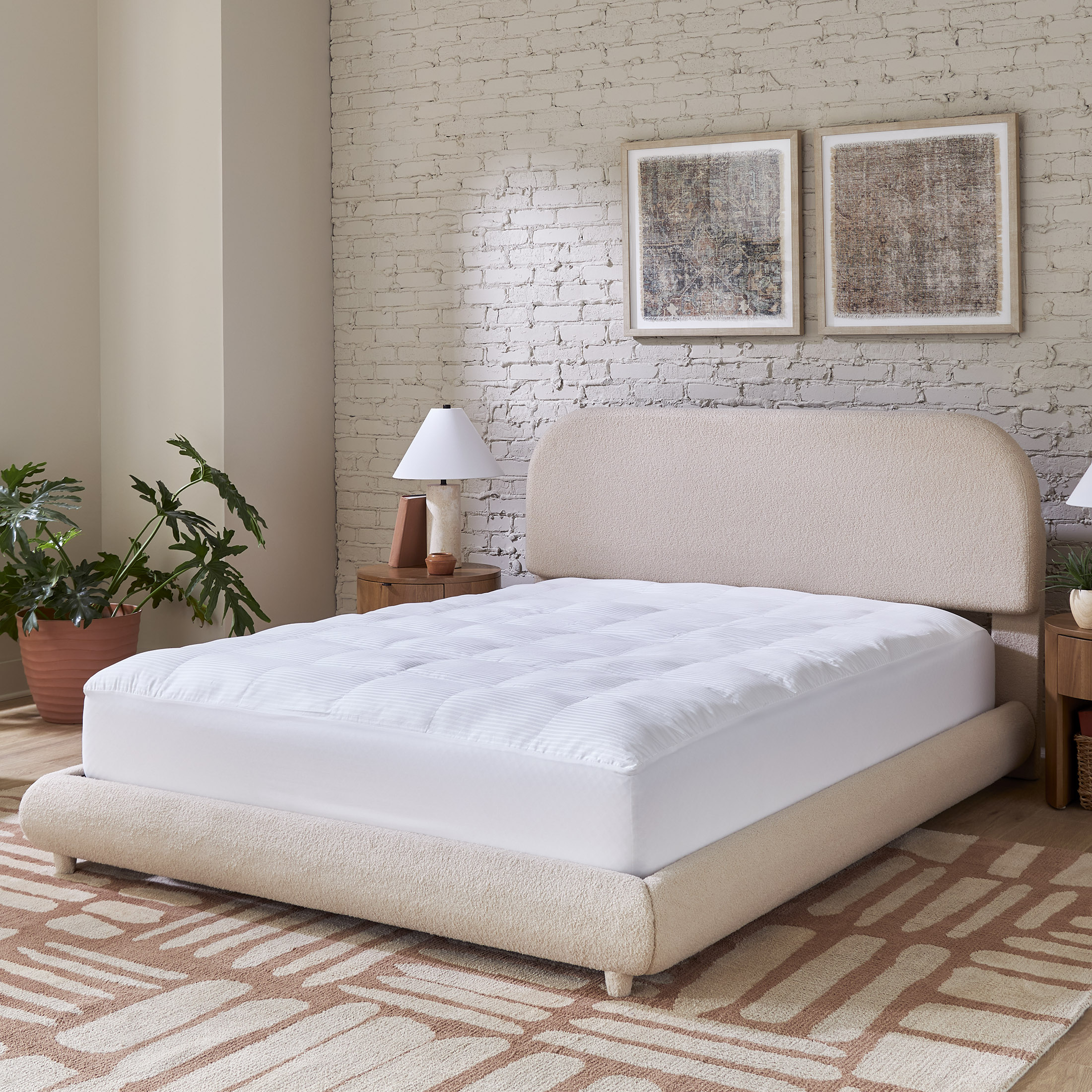 Indulgence Down Alternative Mattress Pad, Queen