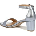 thumbnail image 4 of Naturalizer Women's Vera Ankle Strap Sandals Light Blue Metallic Leather 5M, 4 of 5