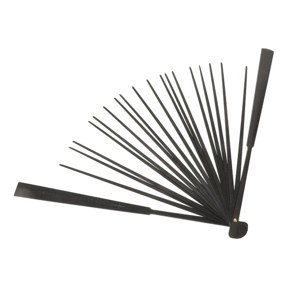 BESTOYARD black fan frame bamboo for message writing and decor 1Set