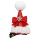 thumbnail image 3 of Pinzas para el cabello de Navidad | Horquillas para el pelo con pequeños regalos bonitos de Navidad | Pasadores de pelo encantadores del sombrero de Papá Noel de la felpa de la Navidad para las muchac, 3 of 4