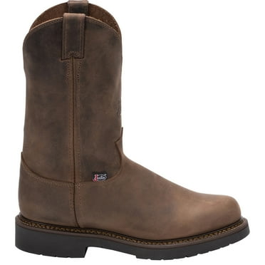 Justin Original Workboots Mens Balusters 11 Inch Electrical Soft Toe   Work