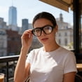 thumbnail image 4 of Trendy Oversized Aviator Sunglasses for Women Men Big Retro Round Sun Glasses 70s Vintage Shades, 4 of 7
