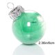 thumbnail image 3 of Bolas de adornos navideños inquebrantables | Esferas transparentes de plástico rellenables | Decoración navideña ligera de 6 cm de diámetro | Rojo Rosa Porrete Verde Blanco Variado | Mochila duradera, 3 of 6