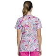 thumbnail image 5 of Cherokee Prints Women's Scrubs Top Mock Wrap CK620, 5 of 5