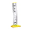 thumbnail image 2 of LOVIVER Gradienter Durable Stable Base Ceiling Leveling Special Ruler for Decoration White 1 piece, 2 of 8