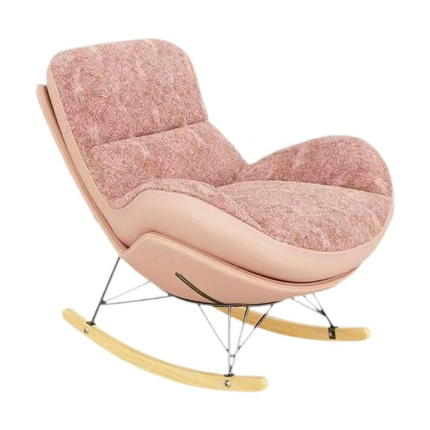 Mecedora,Mecedora moderna Sofá Hogar Dormitorio Oficina,Sofá perezoso informal,silla,muebles relajantes para el hogar,Lectura Jardín Mecedora Lazy Lounge Silla Juegos,Mecedora Home Lazy F