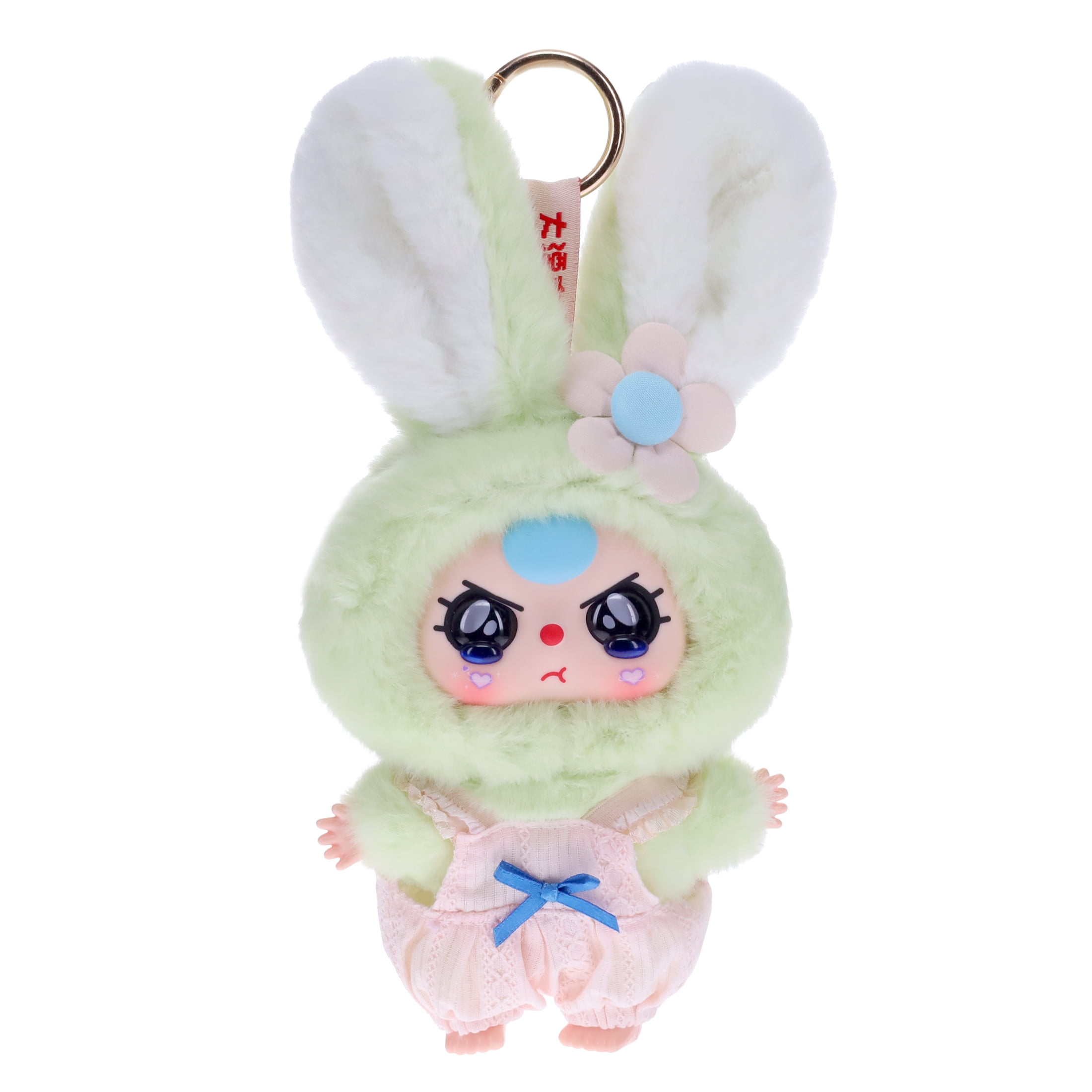 Baby Three Collectible Mystery Plush - Blind Box Surprise Toy - Macaron Cute Bunny Plush Collection - Includes 1 Random Character