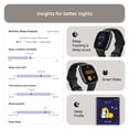 thumbnail image 3 of Reloj inteligente de fitness reacondicionado Fitbit Versa 4 reacondicionado, negro/grafito, 3 of 7