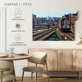 thumbnail image 5 of Elephant Stock New York Subway Train Wall Art - Horizontal Canvas Wall Art - Living Room Wall Decor - Architecture Canvas - Brown And Beige Decor - 48" x 32", 5 of 8