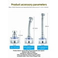 thumbnail image 3 of IMMEKEY Sink Water Faucet, 360° Rotating Efficiently Improve Water Quality Kitchen Tap Filtration Removes Chlorine Fluoride Heavy Metals Hard Water for Home Bathroom & Kitchen, 3 of 11