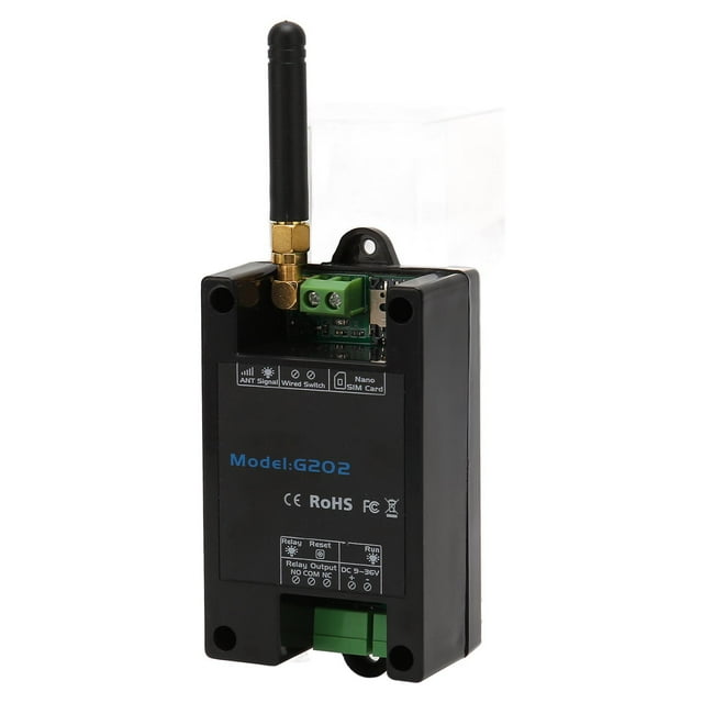 Controlador Remoto De Puerta GSM, Abridor De Puerta GSM Multiusos G202 ABS Inteligente Para Almacenes Para Ascensores
