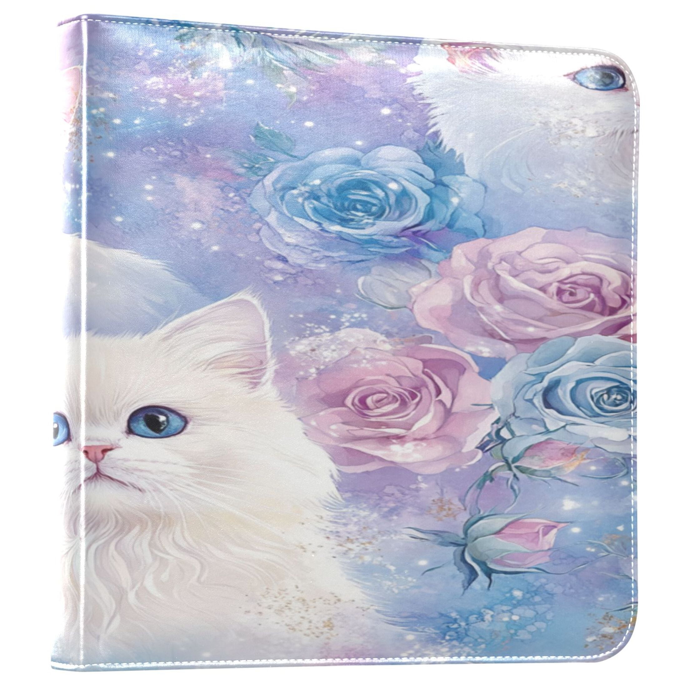 YAZAOO Photo Album Book Scrapbooking Whimsical Cat Garden Printed Picture Album