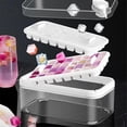 thumbnail image 4 of Ice Cube Container with Lid Ice Cubes Molds Ice Trays for Freezer Ice Cube Tray Mold Ice Freezer Container Removable, 4 of 5