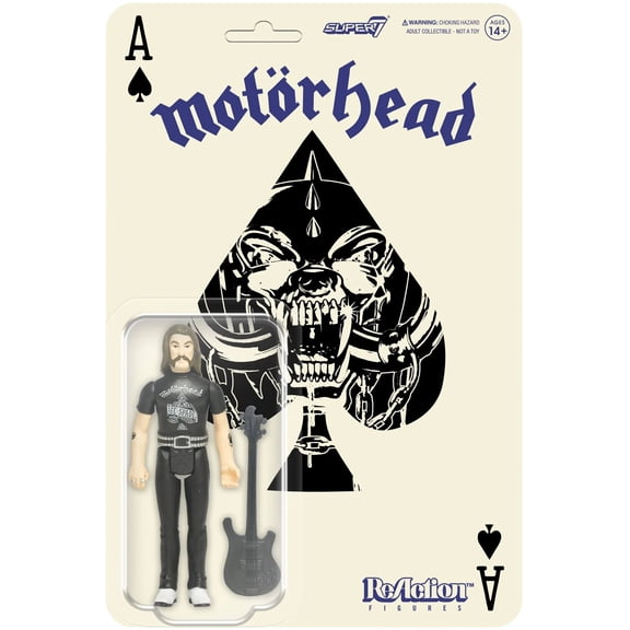 Super7 Motorhead Lemmy Ace of Spades ReAction Figure 3.75 inches