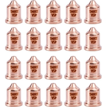 20pcs 220941 Nozzle Tip 45A Fit for Hypertherm PMX 45XP/65/85/105 Plasma Cutting Torch Consumables