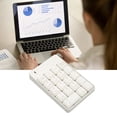 thumbnail image 4 of Numeric Keypad, 18 Keys 2.4G  Number Keypad Soft Press Touch, USB Number Pad For Win, For OS X, For XP, For Vista,  Numeric Keypad For Home, Office, 4 of 8