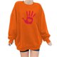 thumbnail image 1 of ICHUANYI Liquidación Moda de mujer Otoño Impreso Blusa suelta de manga larga Cuello redondo Casual Pullover Tops Sweatershirt ICHUANYI WER202308171062, 1 of 3