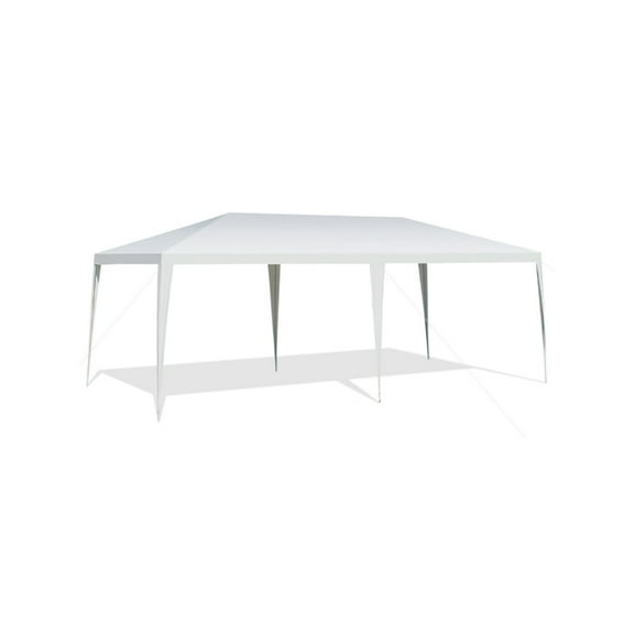 Spaco 10 x 20 Feet Waterproof Canopy Tent with Tent Peg and Wind Rope, Party Tent for Outside Party Waterproof Canopy Wedding Tent BBQ Shelter