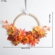 thumbnail image 3 of Corona de Otoño para Puerta, Anillo de Cuentas de Hoja de Arce y Calabaza, Decoración para El Festival de Acción de Gracias, Adorno Colgante de Otoño para El Hogar, Adorno de Pared de Halloween, Esti, 3 of 7