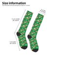 thumbnail image 5 of Balery Leopard Print Printed Novelty Socks Men's Women's Crew Socks Sports Socks Knee High Socks Cotton Socks Quirky and Cool Socks, 5 of 9