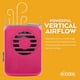 thumbnail image 4 of Ventilador de refrigeración O2COOL Neck Personal Travel alimentado por batería, 4 of 7