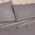 thumbnail image 4 of Superior 400 Thread Count Egyptian Cotton Pillowcase Set, Grey, King, 4 of 5