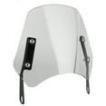 Universal Motorcycle Windshield Wind Deflector Screen W/Mounting