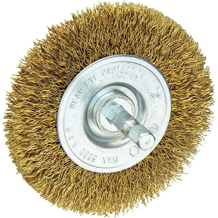 Vermont American 16791 - 3" Crimped Wire Wheel With Shank-Coarse