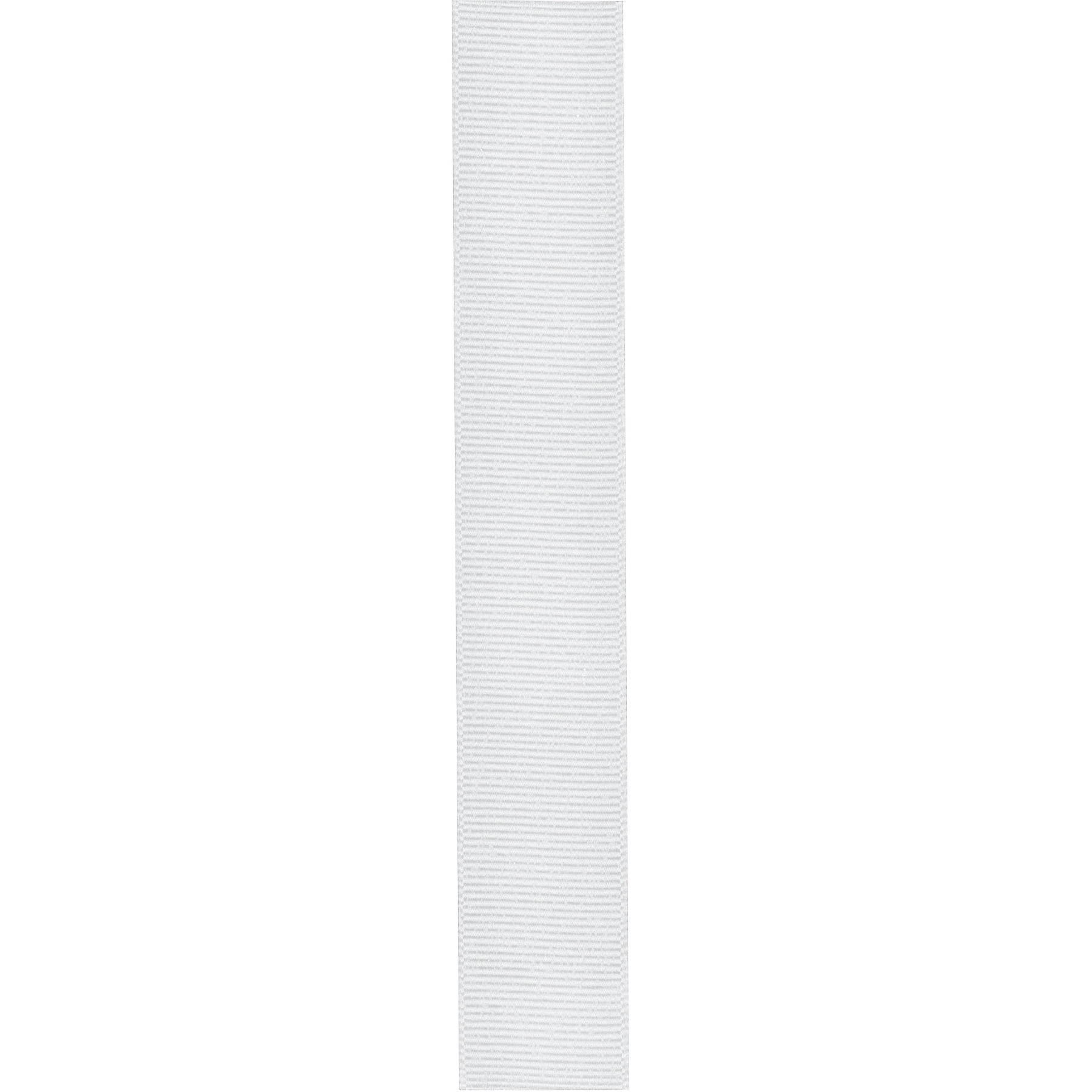 (3 pack) Offray Ribbon, White 7/8 inch Grosgrain Polyester Ribbon for Sewing, Crafts, and Gifting, 18 feet, 1 Each