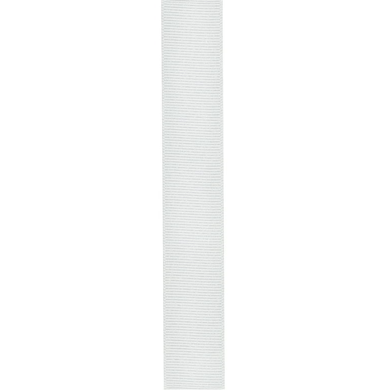 Offray Ribbon, Natural 7/8 inch Grosgrain Polyester Ribbon, 18 feet 