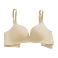 thumbnail image 6 of Byworldtasic Women Seamless Push‑Up Bra Wireless Texture Comfort Bra Adjustable Straps Back Closure Everyday Bralette, 6 of 6