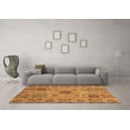 thumbnail image 3 of Ahgly Company Indoor Rectangle Abstract Brown Modern Area Rugs, 6' x 9', 3 of 4