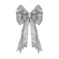 thumbnail image 1 of LCXmlly Tear Resistant Christmas Bowknot Glitter Powder Christmas Bowknot Large Size Reusable Holiday Decoration Xmas Tree Gift Box Packing Ribbon Bowknot Pendant Party, 1 of 8