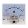 thumbnail image 2 of 16 Range DC Analog Amp Meter Ammeter Current Panel Ampere Meter Milliammeter 0-20A, 2 of 8