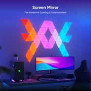 Nanoleaf Shapes Triangles Smarter Kit, 5PK Indoor Modern Modular LED Wall Light Panels