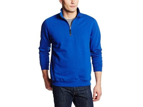 charles river crosswind quarter zip sweatshirt
