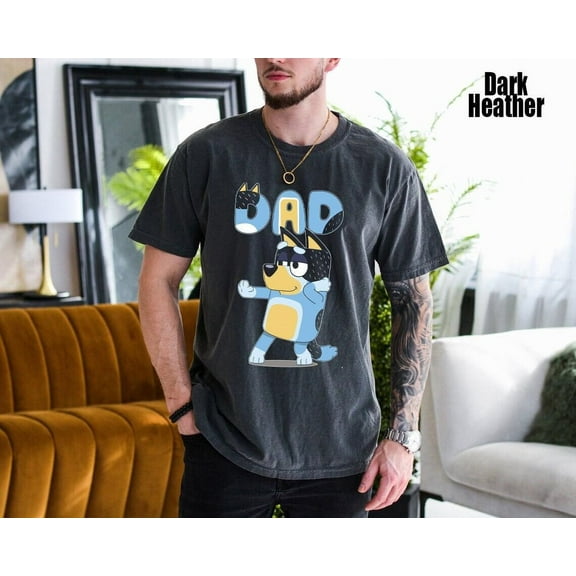 Bluey Bandit Dad Shirt Bluey Dad Shirt/ Bluey Bingo Family Shirt/ Bluey Family Shirt/ Cool Dad Club Shirt/ Veteran