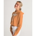 thumbnail image 4 of Glow up Gear Orange Women's Cropped Hoodie, 4 of 8