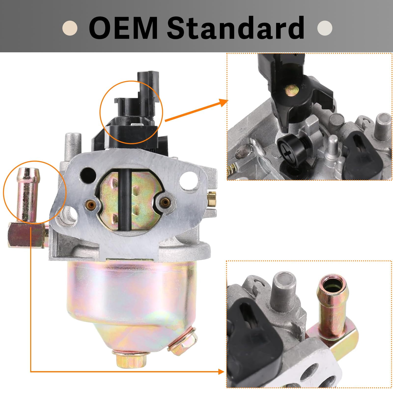 Carburetor for Cub Cadet Craftsman Troy Bilt MTD OHV 208cc 212cc 196cc Engine Tiller Lawn Mower Pressure Washer Parts Replace 951-12785 951-10797 951-12124 951-14013