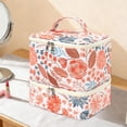 thumbnail image 1 of Bolsa organizadora de esmaltes de uñas, regalo profesional portátil para mujeres, bolsa de maquillaje, herramienta de manicura, cierre de cremallera, 1 of 8