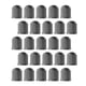 thumbnail image 3 of 25 tapones universales para válvulas de neumáticos de coche, aptos para decoración de válvulas de vehículos. Gris, 3 of 8