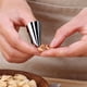 thumbnail image 3 of Protector Dedos para Pelar Frutas 3 Uds Kuymtek Acero Inoxidable, 3 of 9