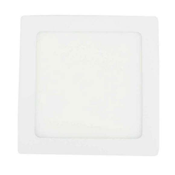 Lámpara cuadrada Sanelec Sobreponer 12w 1296